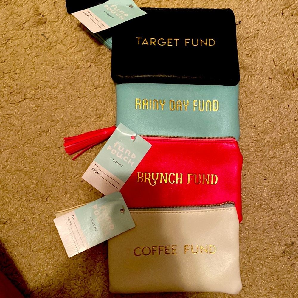 A set of 4 Target pouches.